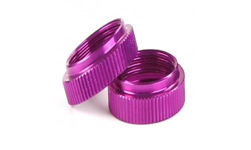 Shock Adjustment Nuts PURPLE - 2Pcs │ Baha 10B